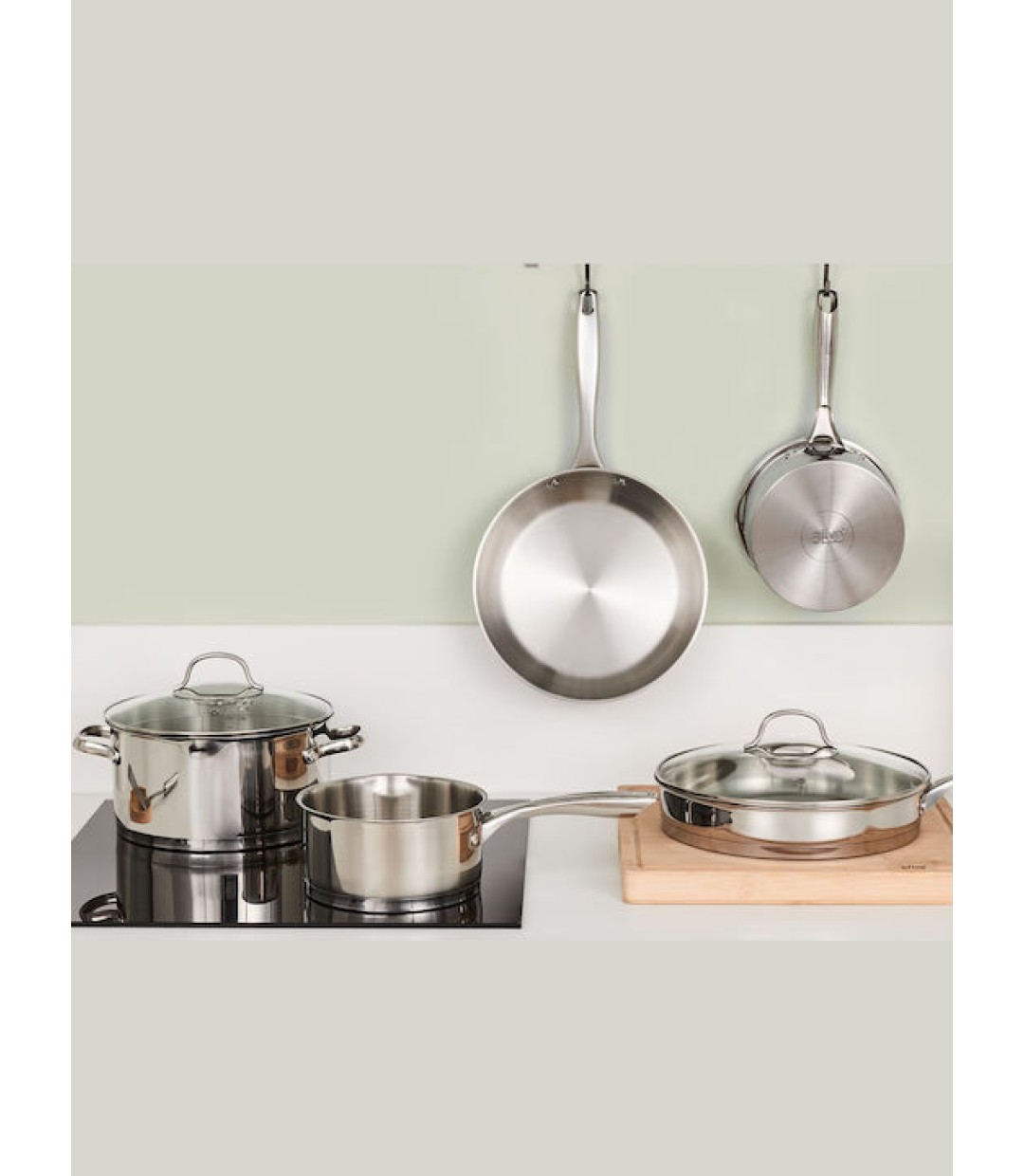  5Five Resilience Τηγάνι από Ανοξείδωτο Ατσάλι 26cm 