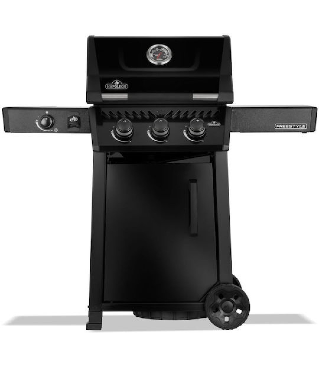  Napoleon Freestyle 365 DSBPK-1-GR DSB BLACK  Ψησταριά Υγραερίου Μαντεμένιας Σχάρας 51x45εκ. με 3 Εστίες 15kW 