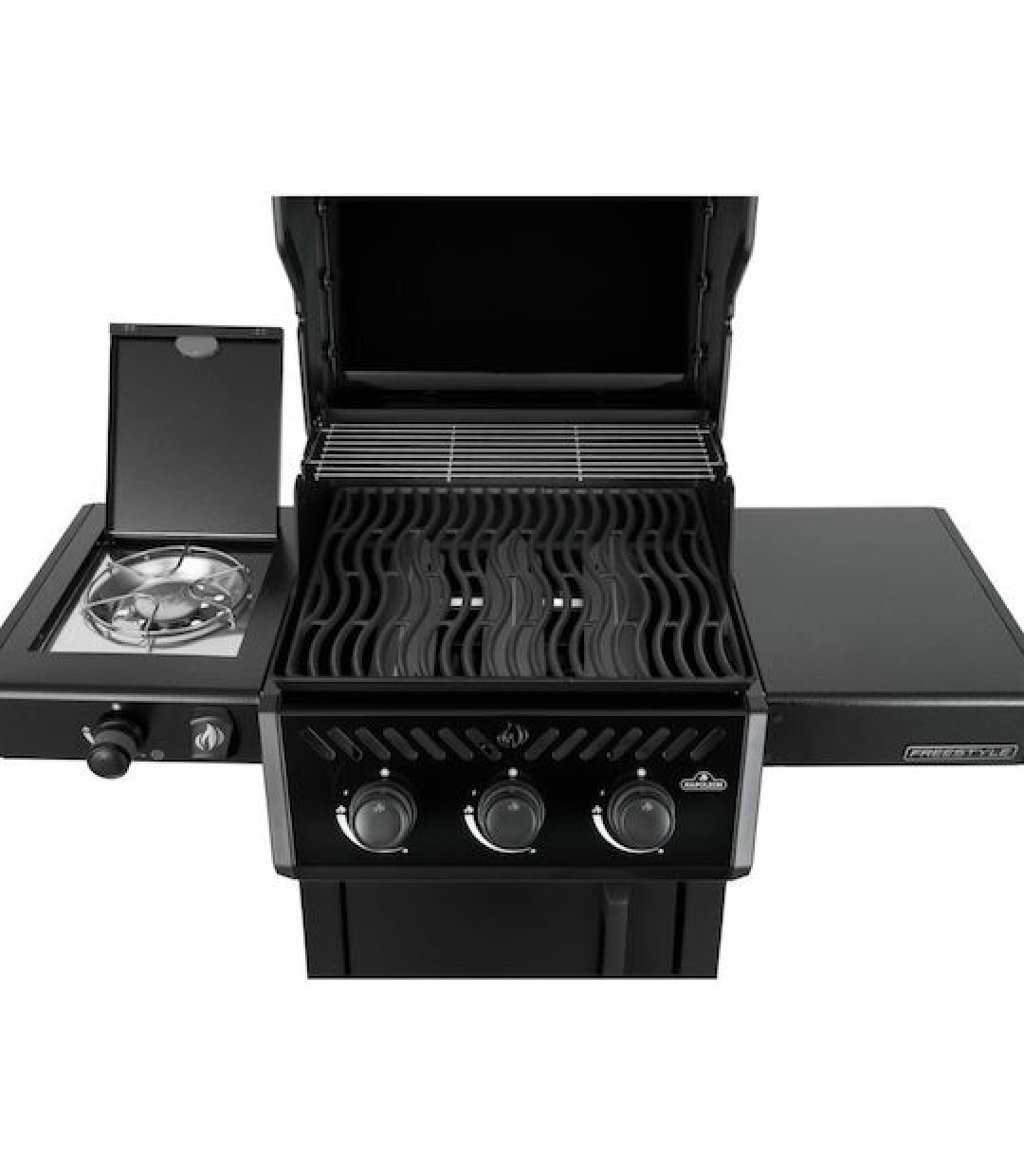  Napoleon Freestyle 365 DSBPK-1-GR DSB BLACK  Ψησταριά Υγραερίου Μαντεμένιας Σχάρας 51x45εκ. με 3 Εστίες 15kW 