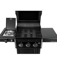  Napoleon Freestyle 365 DSBPK-1-GR DSB BLACK  Ψησταριά Υγραερίου Μαντεμένιας Σχάρας 51x45εκ. με 3 Εστίες 15kW 