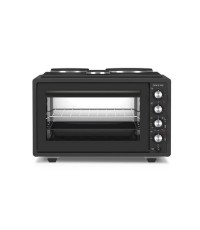  Davoline Urban Chef 3703 Ηλεκτρικό Φουρνάκι 37lt με 3 Εστίες Μαύρο 