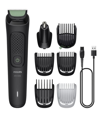 Philips Multigroom Σετ Κουρευτικής Μηχανής Μαύρο MG3935/15