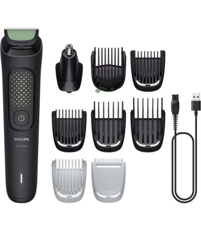 Philips Hair Trimmer Κουρευτική Μηχανή Ρεύματος Μαύρη MG3945 