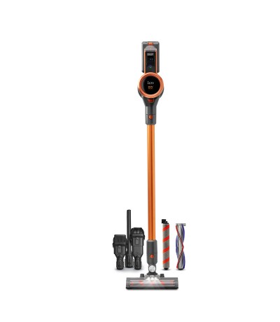 Izzy IZ-4007 Επαναφορτιζόμενη Σκούπα 2 σε 1 Stick & Χειρός 25.9V Πορτοκαλί