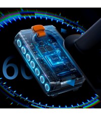 Izzy IZ-4007 Επαναφορτιζόμενη Σκούπα 2 σε 1 Stick & Χειρός 25.9V Πορτοκαλί