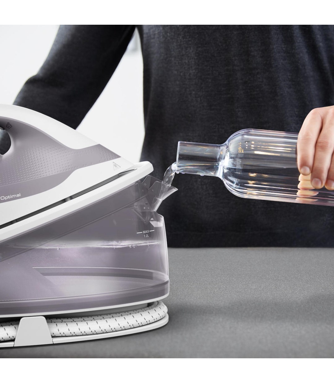 Tefal Express Optimal SV 4111 Σύστημα Σιδερώματος Πίεσης 5.3bar με Δοχείο 1.2lt