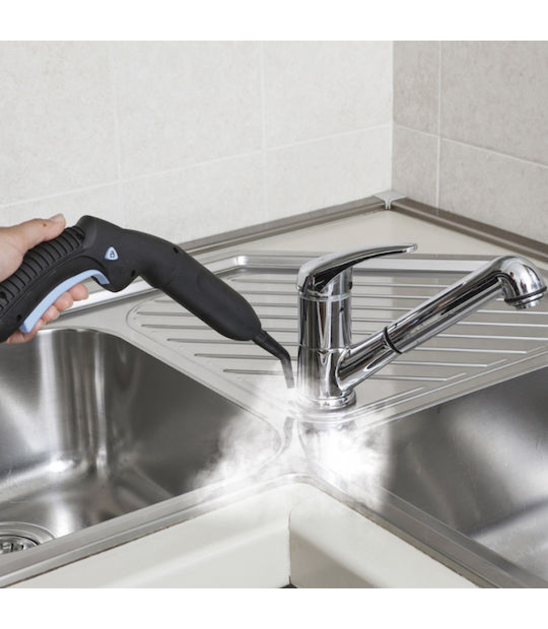 Ariete Ατμοκαθαριστής Πίεσης 5bar με Ρόδες 4145 X-VAPOR COMFORT BLUE