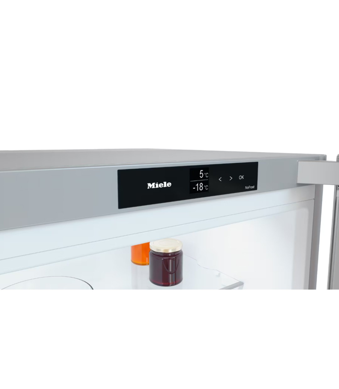 Miele Ψυγειοκαταψύκτης 371lt NoFrost Υ201.5xΠ59.7xΒ67.5εκ. Inox KFN 4395DD