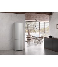 Miele Ψυγειοκαταψύκτης 371lt NoFrost Υ201.5xΠ59.7xΒ67.5εκ. Inox KFN 4395DD