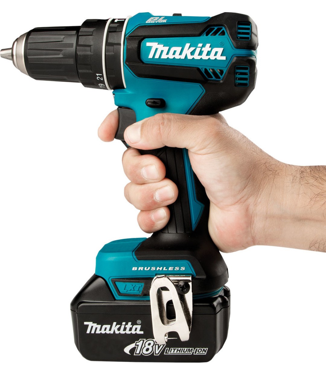 Makita Κρουστικό Δραπανοκατσάβιδο Μπαταρίας Solo Brushless DHP 485Z 18V