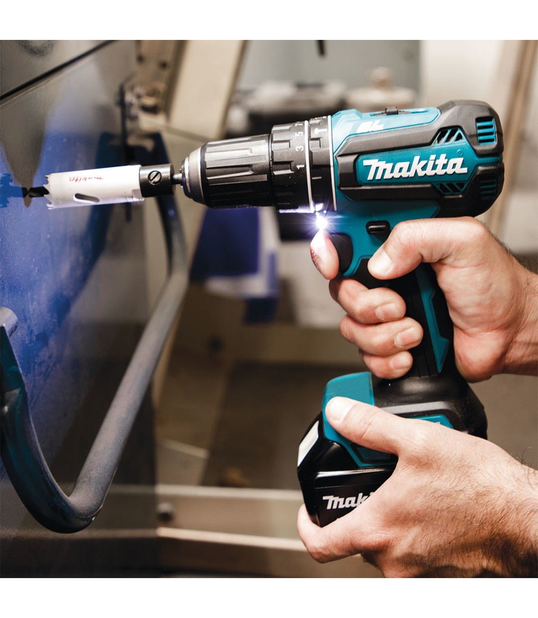 Makita Κρουστικό Δραπανοκατσάβιδο Μπαταρίας Solo Brushless DHP 485Z 18V