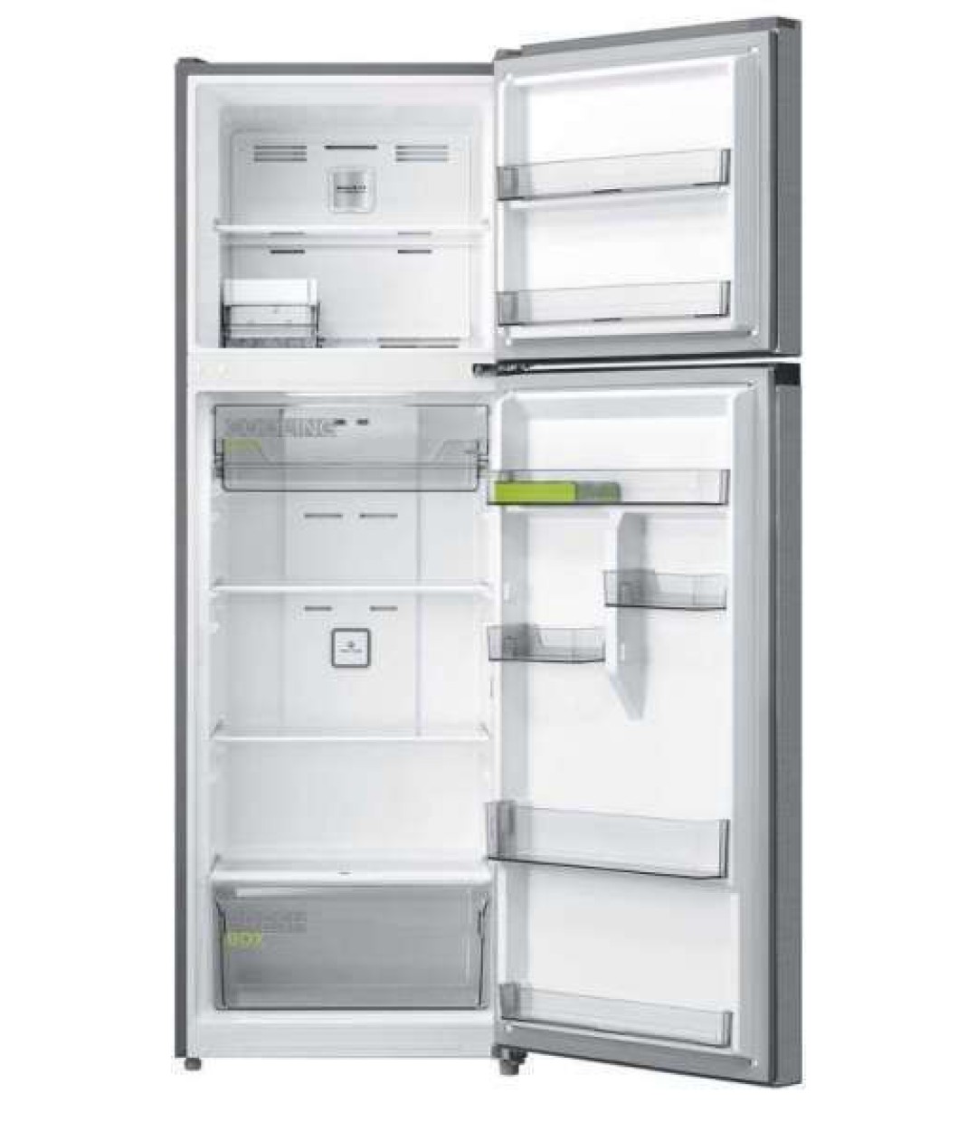  Midea Ψυγείο Δίπορτο 338lt NoFrost Υ172.4xΠ59.5xΒ69.5εκ. Inox MDRT489MTE02E 
