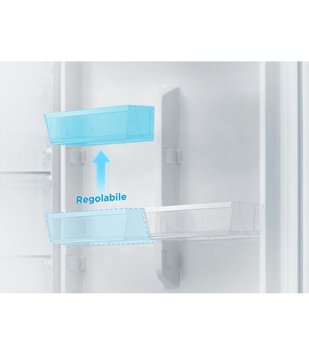  Midea Ψυγείο Δίπορτο 338lt NoFrost Υ172.4xΠ59.5xΒ69.5εκ. Inox MDRT489MTE02E 