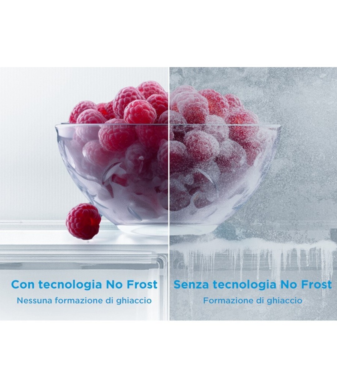  Midea Ψυγείο Δίπορτο 338lt NoFrost Υ172.4xΠ59.5xΒ69.5εκ. Inox MDRT489MTE02E 