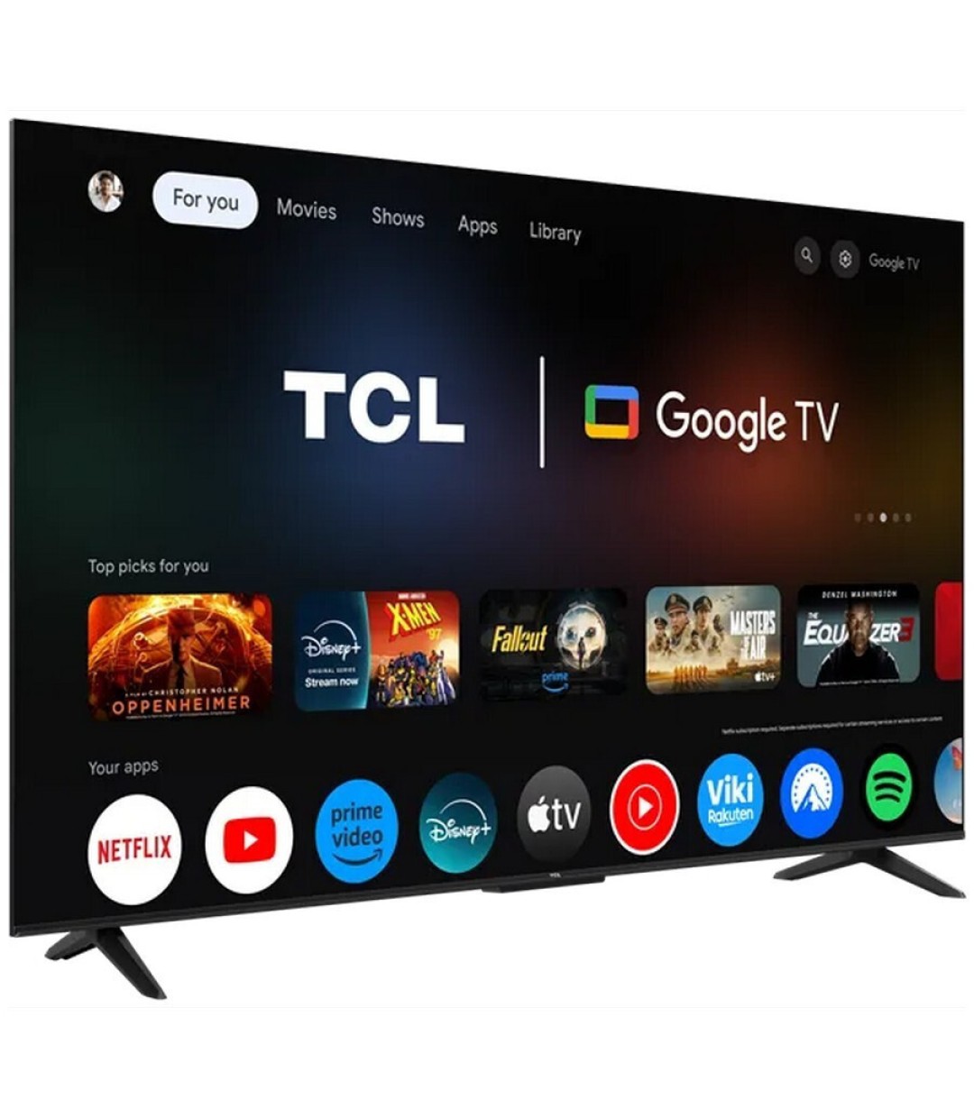 TCL Smart Τηλεόραση 50" 4K UHD LED P6K HDR (2025) 50P6K