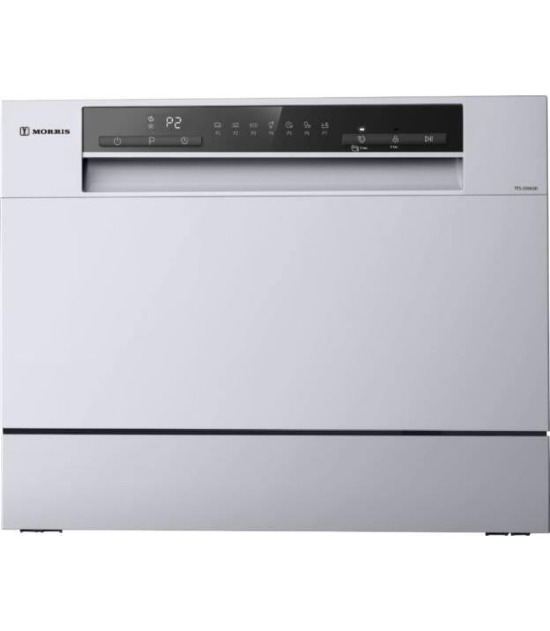  Morris TTS-55065 D Πλυντήριο Πιάτων Πάγκου για 6 Σερβίτσια Child Lock Π55xY43.8εκ. Inox 