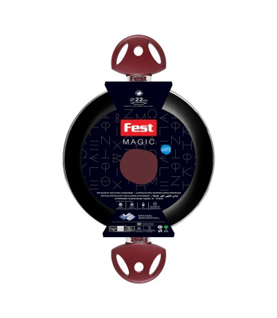 Fest Magic Σαγανάκι από Αλουμίνιο με Αντικολλητική Επίστρωση 22cm