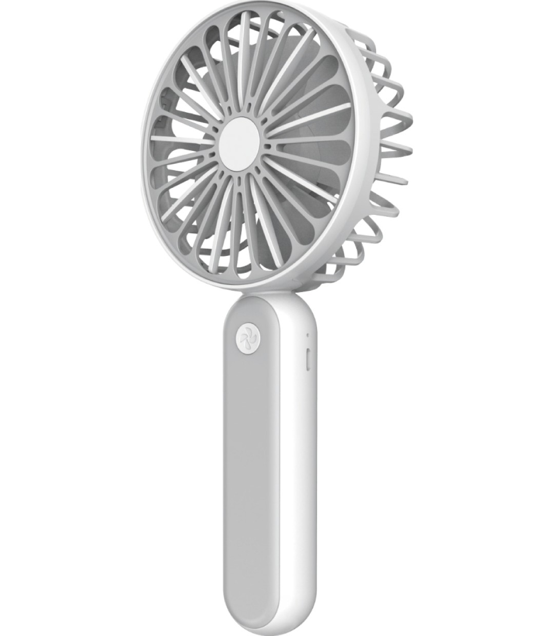  Platinet Ανεμιστηράκι Χειρός USB Επαναφορτιζόμενο 1200mAh 3W 1200mAh Γκρι PRDF6108 45246 