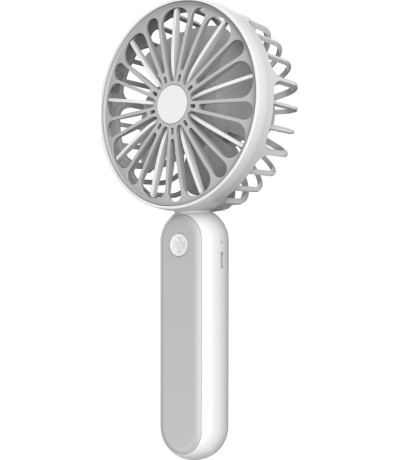 Platinet Ανεμιστηράκι Χειρός USB Επαναφορτιζόμενο 1200mAh 3W 1200mAh Γκρι PRDF6108 45246 