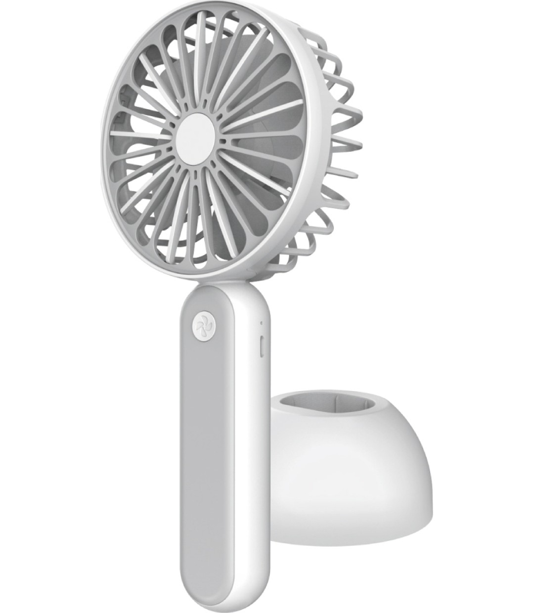  Platinet Ανεμιστηράκι Χειρός USB Επαναφορτιζόμενο 1200mAh 3W 1200mAh Γκρι PRDF6108 45246 