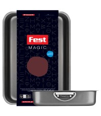  Fest Magic Ταψί Ορθογώνιο Αλουμινίου με Αντικολλητική Επίστρωση 40x30cm 