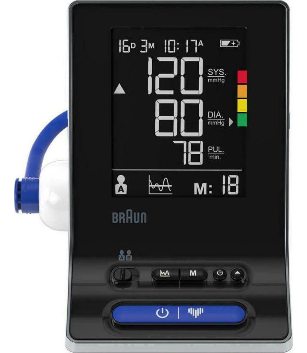  Braun ExactFit 3 Ηλεκτρονικό Πιεσόμετρο Μπράτσου Ακριβείας BUA6150 