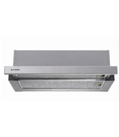Pyramis PTC63413IX Συρόμενος Απορροφητήρας 60cm Γκρι με Wi-Fi