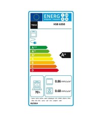 Teka Φούρνος άνω Πάγκου 70lt Π59.5εκ. Μαύρος Κωδικός: HSB 6350 FBK 