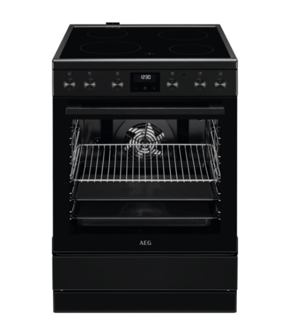 AEG 5000 Surroundcook CCB 6441 NBB  Κουζίνα 73lt με Κεραμικές Εστίες Π60εκ. Μαύρη