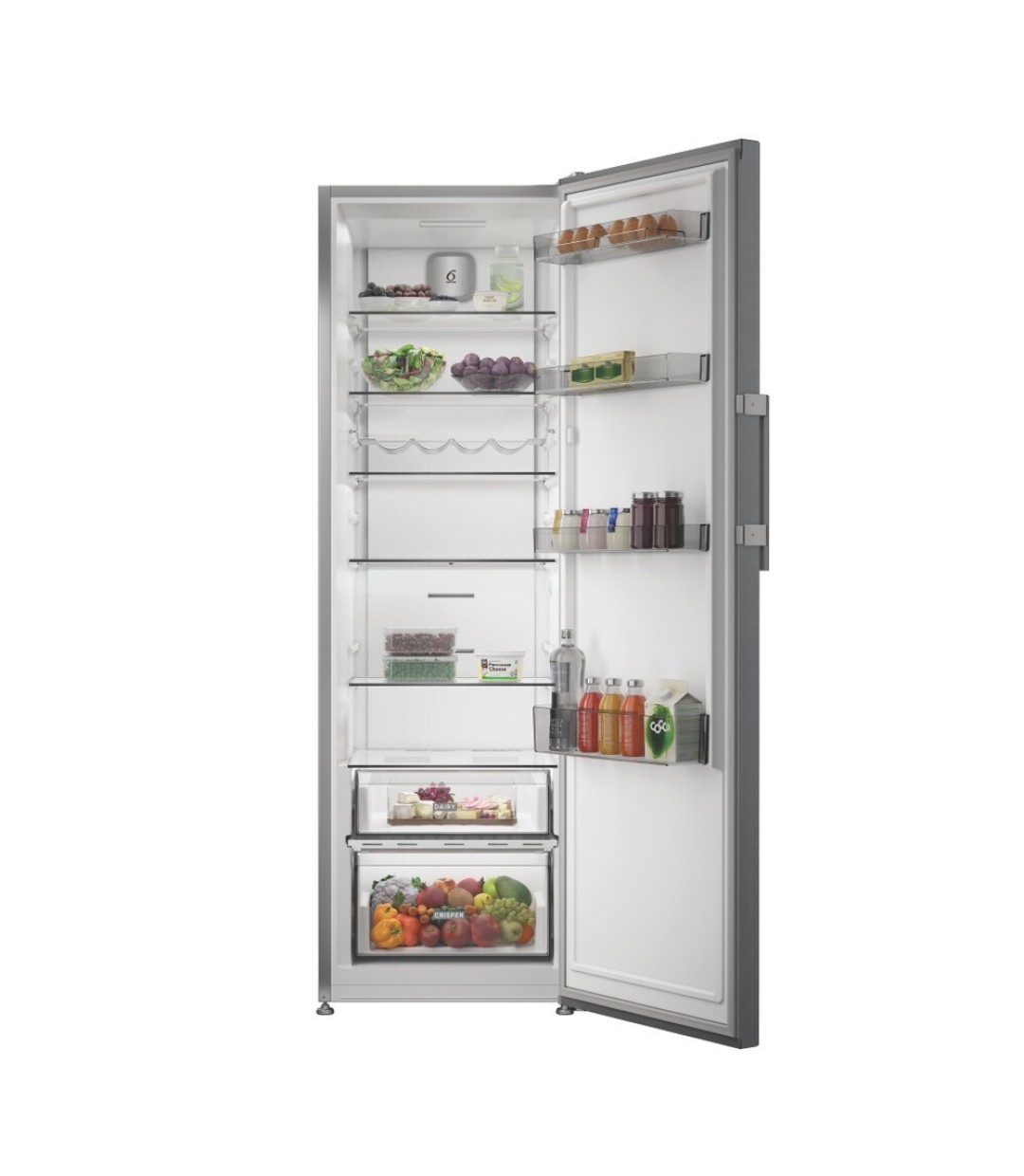 Whirlpool Εντοιχιζόμενο Ψυγείο Συντήρησης 365lt NoFrost Υ186.5xΠ59.7xΒ70.9εκ. Inox WHMLF 6442 XP4E 