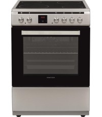  United UFV-68289 Κουζίνα 69lt με Κεραμικές Εστίες Π60εκ. Inox 