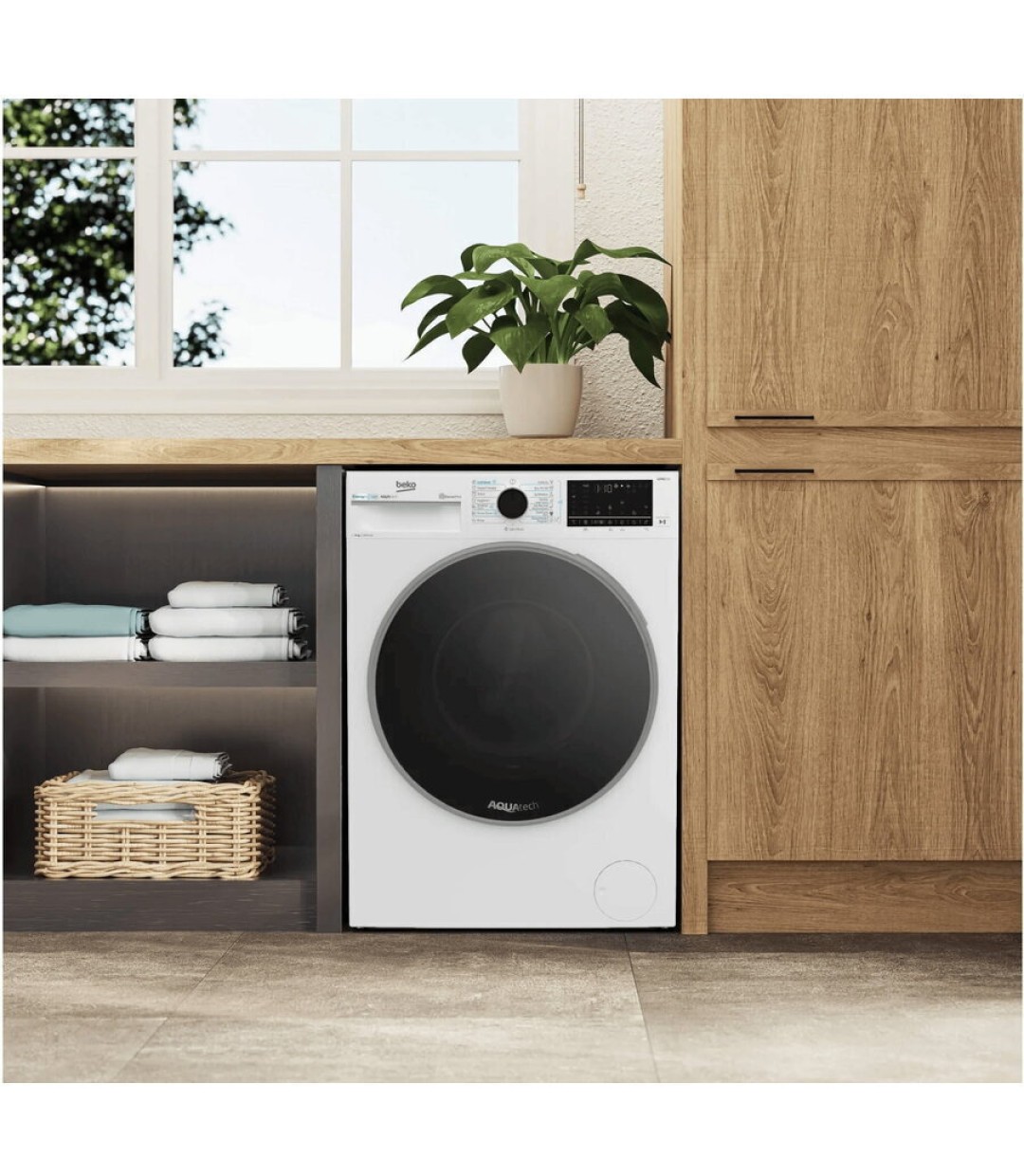 Beko Πλυντήριο Ρούχων 9kg 1400 Στροφών ProSmart Inverter Motor B7WFU69418WBES
