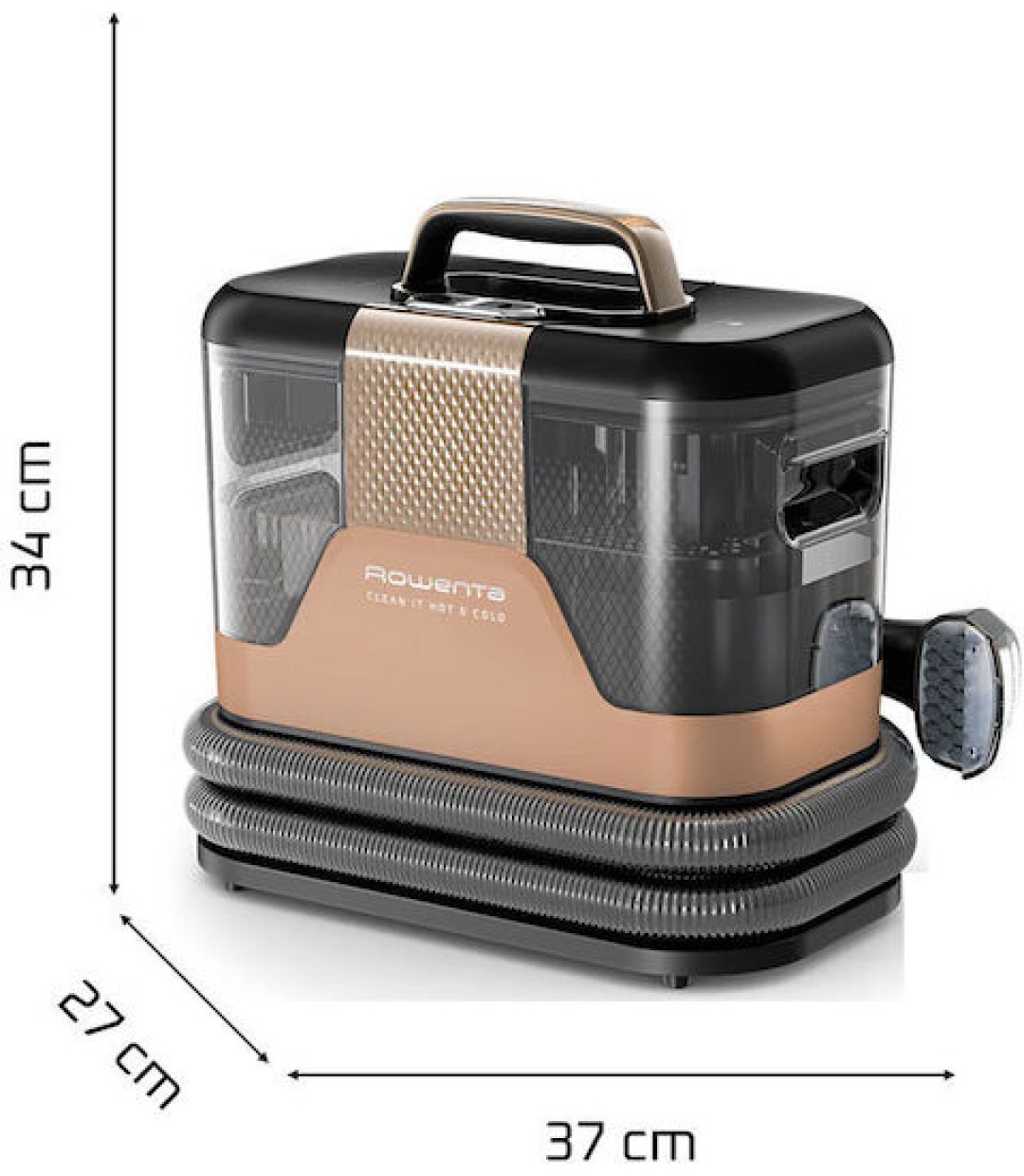 Rowenta IN 7021 Clean It Hot & Cold Σκούπα Υγρών / Στερεών 1150W με Πλαστικό Κάδο 2.3lt 