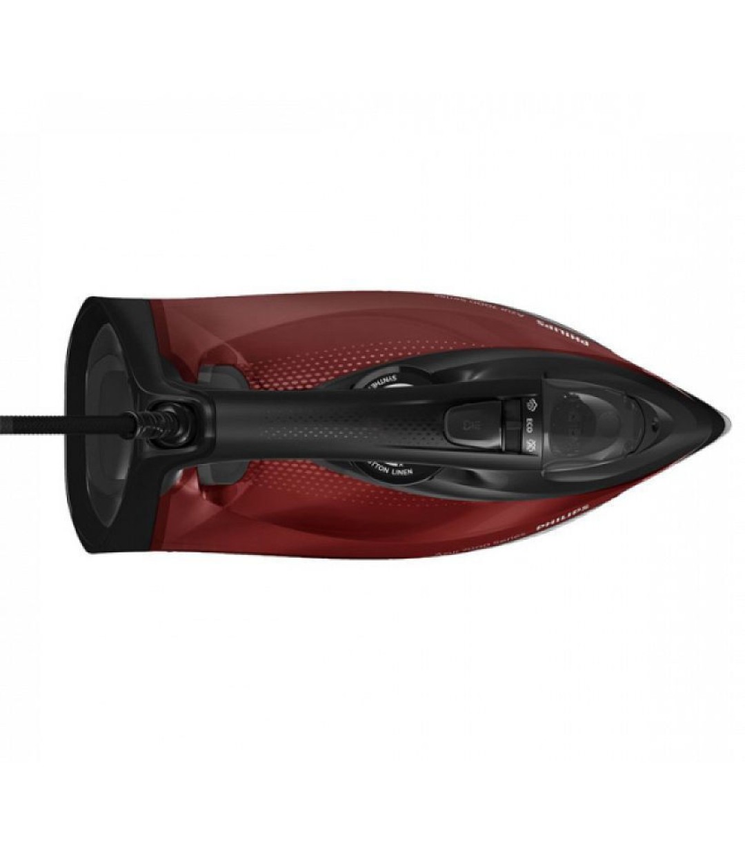  Philips Azur HD 7022/40 Σίδερο Ατμού 2800W με Αντικολλητική Πλάκα και Συνεχόμενη Παροχή Ατμού 50gr/min Black/Red 