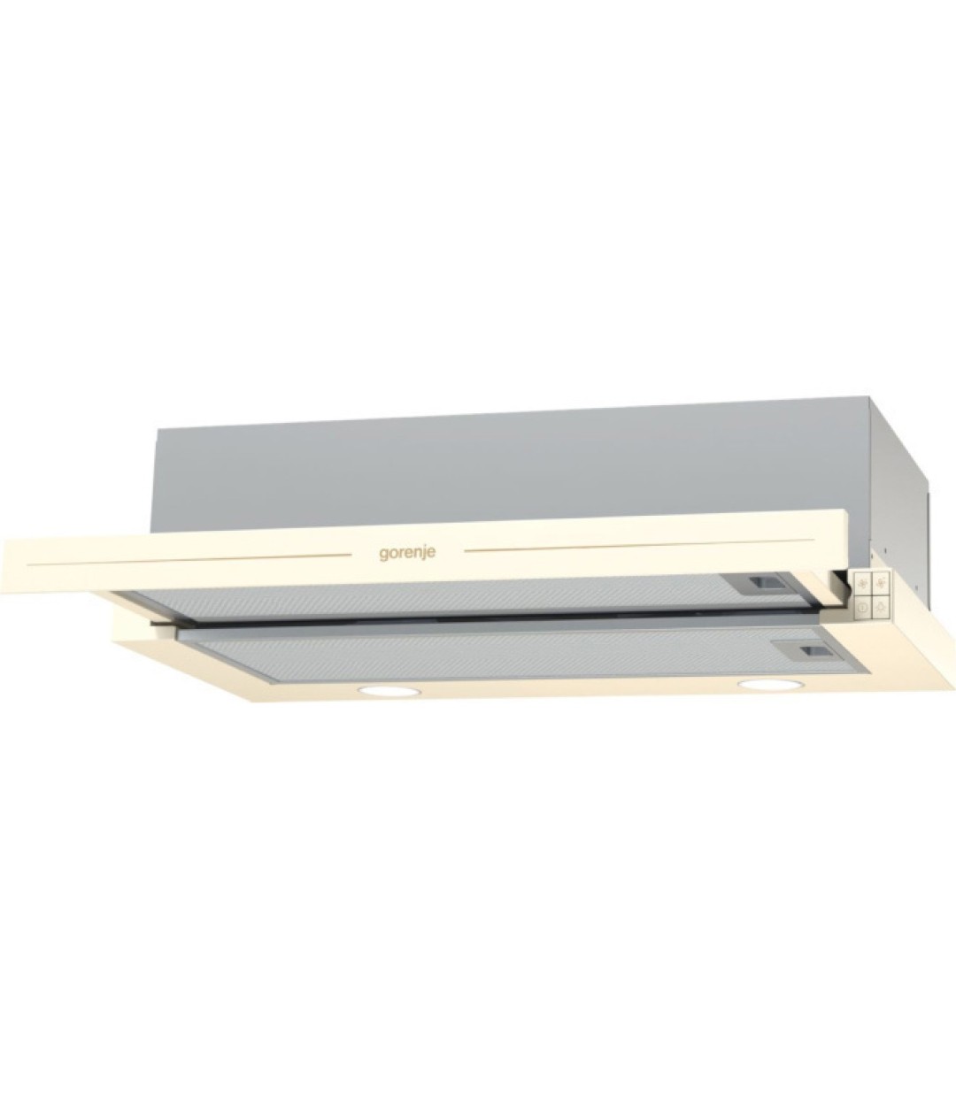 Gorenje BHP62CLI Συρόμενος Απορροφητήρας 60cm Μπεζ 