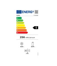 Morris Ψυγειοκαταψύκτης 378lt NoFrost Υ201xΠ59.5xΒ67.8εκ. Inox T73381EBM