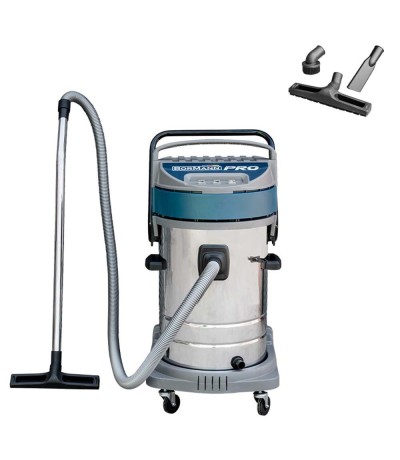 Bormann Pro BVC7510 Σκούπα Υγρών / Στερεών 3000W με Πλαστικό Κάδο 80lt