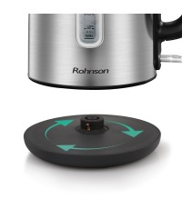  Rohnson R-7616 Βραστήρας 1.7lt 2200W Ασημί 