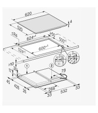 Miele KM 7867-1 FL Επαγωγική Εστία Αυτόνομη 62x52εκ.