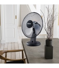 Primo PRTF-80593 Επιτραπέζιος Ανεμιστήρας 50W Διαμέτρου 40cm Μαύρος 