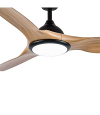  Primo PRCF-80722 Ανεμιστήρας Οροφής 132.08cm με Φως και Τηλεχειριστήριο Καφέ 