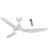  Primo PRCF-80723 Ανεμιστήρας Οροφής 132.08cm με Φως και Τηλεχειριστήριο Λευκός 