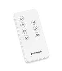 Rohnson Ανεμιστήρας Πύργος 60W με Τηλεχειριστήριο Λευκός Κωδικός: R-8112 