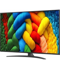 LG Smart Τηλεόραση 55" 4K UHD LED NanoCell AI NANO81 HDR (2025) 55NANO81A6A