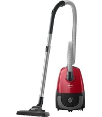  Philips PowerGo HD 8243/ 09 Ηλεκτρική Σκούπα 900W με Σακούλα 3lt Κόκκινη 