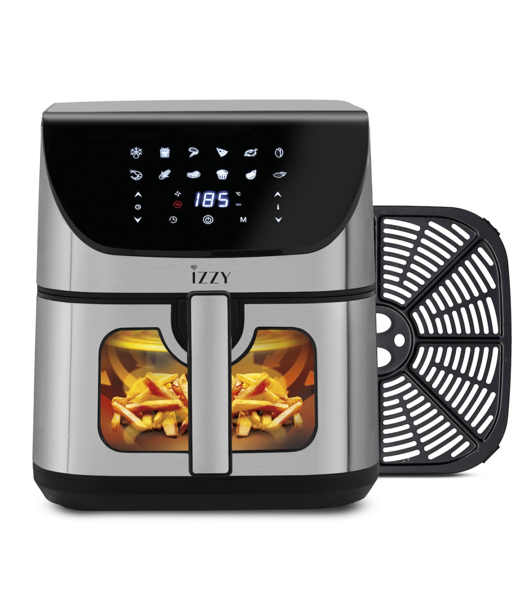 Izzy Air Fryer 8.2lt Ασημί IZ-8250
