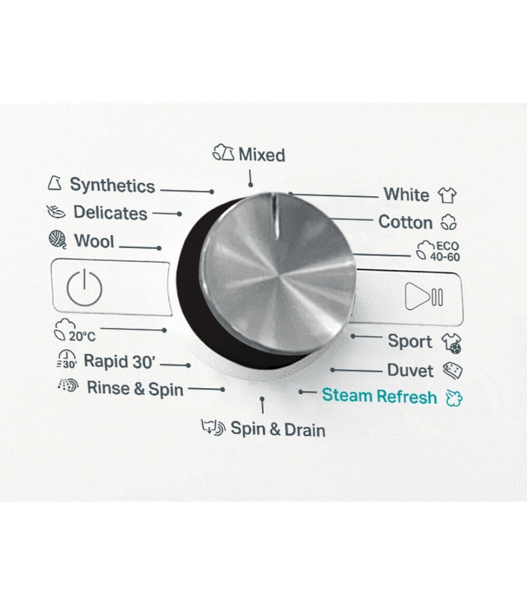 Whirlpool Πλυντήριο Ρούχων 8kg με Τεχνολογία Ατμού 1400 Στροφών 6th Sense FFB 8469 BV BE