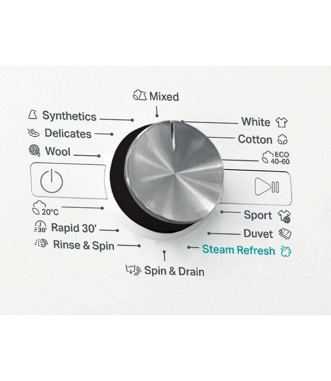 Whirlpool Πλυντήριο Ρούχων 8kg με Τεχνολογία Ατμού 1400 Στροφών 6th Sense FFB 8469 BV BE