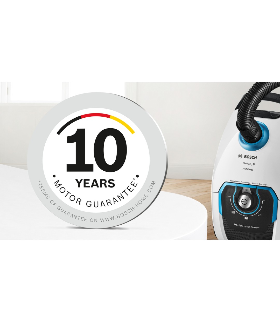 Bosch BGL8SILS Ηλεκτρική Σκούπα 650W με Σακούλα 5lt Λευκή 