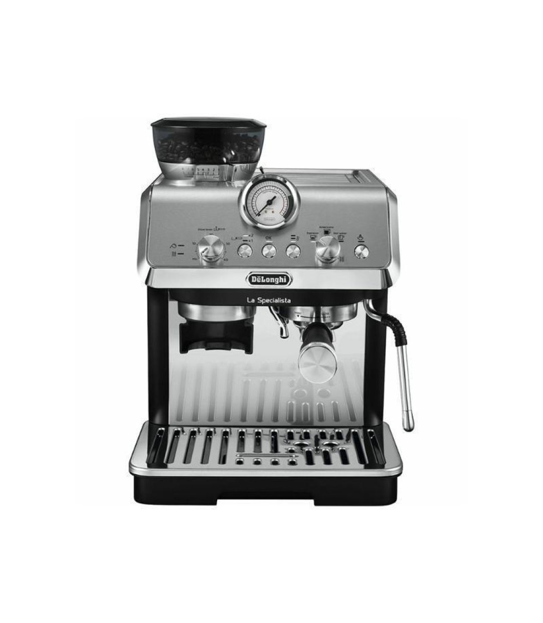 De'Longhi La Specialista Arte Αυτόματη Μηχανή Espresso 1400W Πίεσης 15bar με Μύλο Άλεσης Ασημί EC9155MB